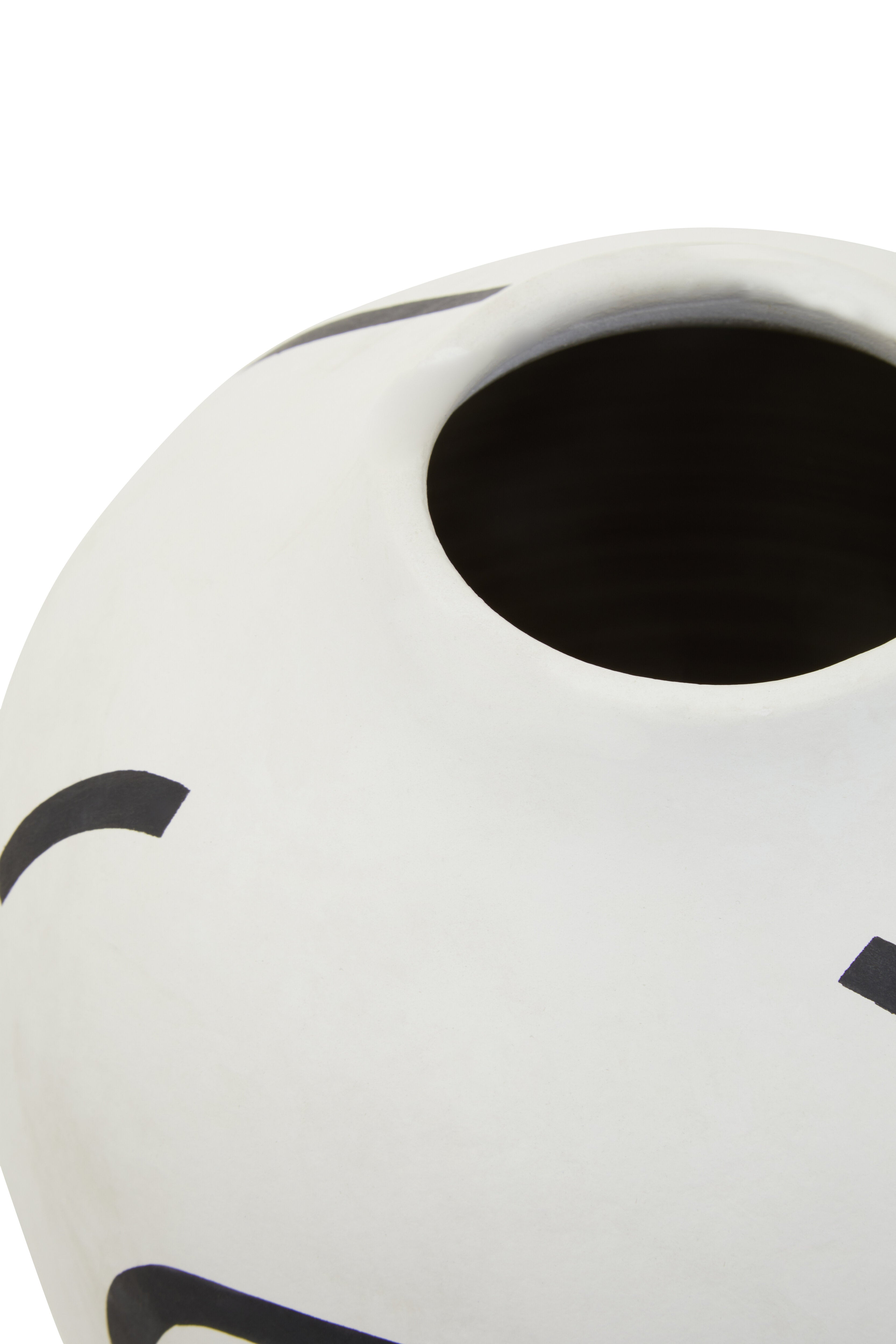 Alston Black & White Ceramic Vase